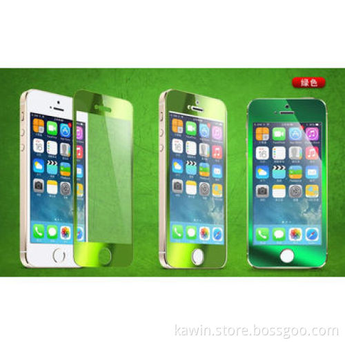 9H hardness color tempered glass screen protector, Japan glass material